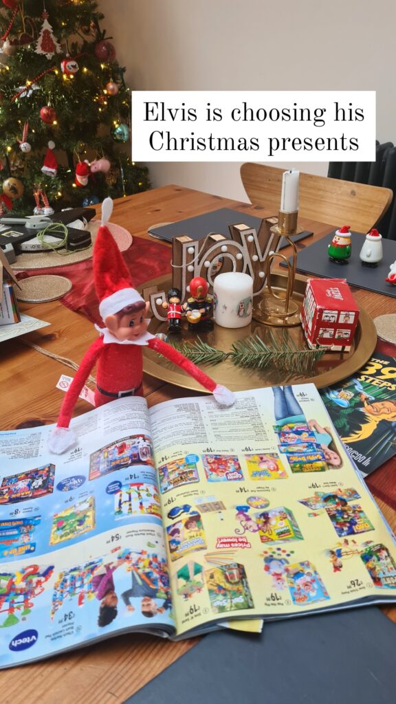 elf on the shelf list